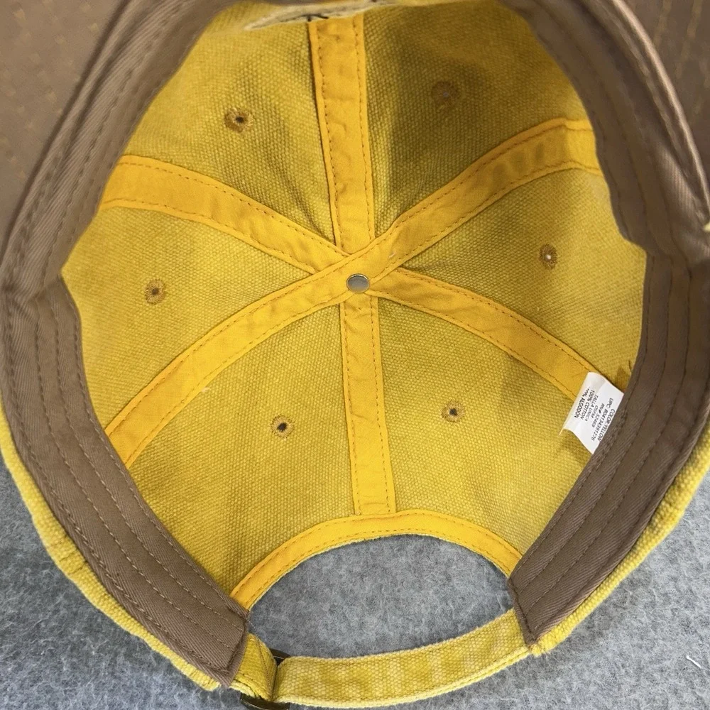 Be Kind Bee Yellow Dad Hat Strapback OSFM Cotton Embroidered‎ Cap